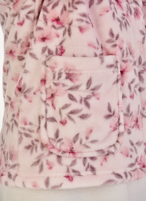 Slenderella Soft Pretty Floral Bed Jacket